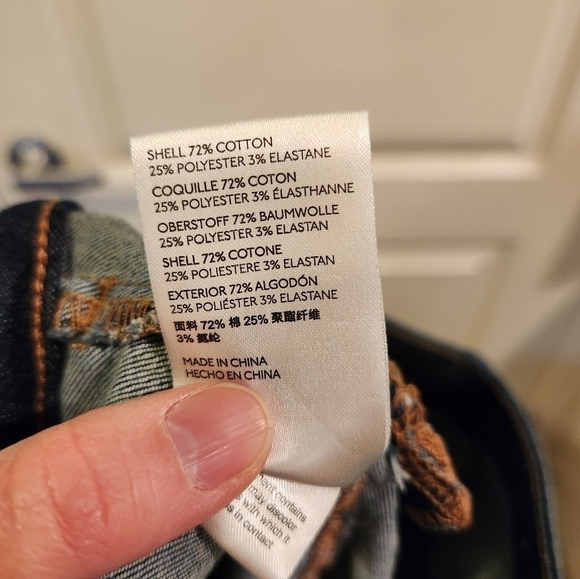 Pilcro by Anthropologie Zipper and Detail Ankle High Rise Skinny Jeans Sz 26 - Picture 12 of 12